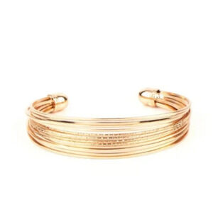 New Gold Wire Cuff Bracelet